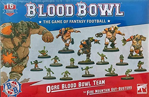 Ogre Blood Bowl Team – The Fire Mountain Gut-Busters (Second Season)