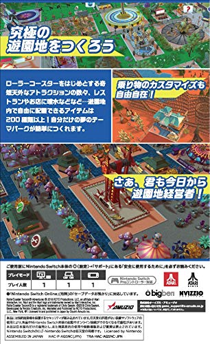 Oizumi Amuzio Roller Coaster Tycoon Adventures NINTENDO SWITCH REGION FREE JAPANESE VERSION [video game]