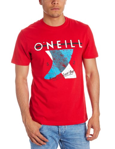 O'NEILL Coaster - Camiseta de Manga Corta para Hombre, Hombre, Coaster S/Slv tee, Vampire Red, Large