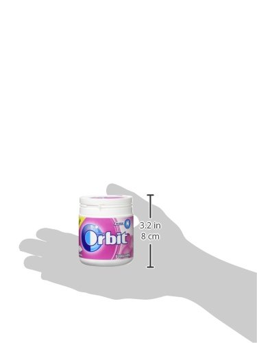 Orbit - Bubblemint - Chicle sin azúcar con edulcorantes y sabor a frutas y menta - 84 g - [Pack de 6]