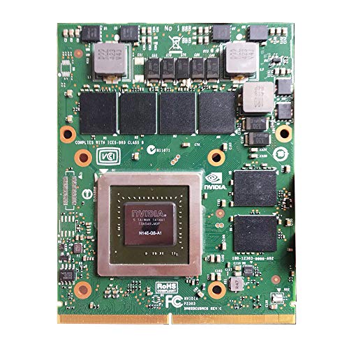 Original GDDR5 3 GB tarjeta gráfica nVidia Geforce GTX 770 770 M GPU para Dell Alienware 18 17 R1 R2 M15X M17X R2 R4 R5 M18X R2 R3 Gaming Laptop, N14E-GS-A1 MXM 3.0B VGA Junta piezas de repuesto