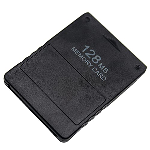 OSTENT 128 MB Storage Space Memory Card Unit Data Stick Compatible for Sony PS2 Console Video Game