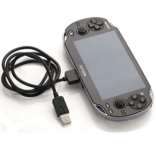 OSTENT 2 in 1 USB Datos Transferencia Cargador Cable Compatible para Sony PS Vita PSV Consola