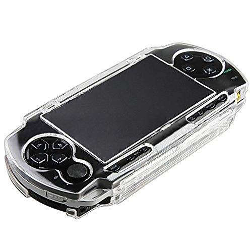 OSTENT Protector Clear Crystal Travel Carry Hard Cover Case Shell Compatible for Sony PSP 1000 Game Console