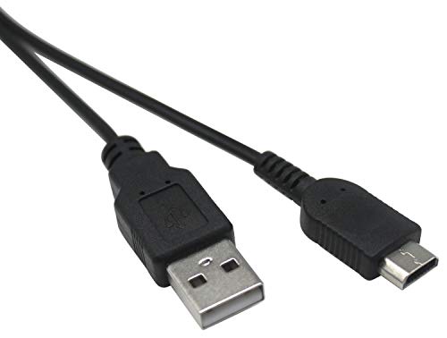 OSTENT USB Fuente de Alimentación Cargador Cable Compatible con Nintendo GBM Game Boy Micro Consola Videojuegos