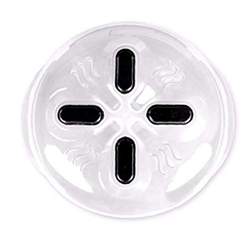 Oulensy Imán De Alimentos Pantalla Protectora Microondas Hover Anti-pulverización Catódica Cubierta con Steam Vents Tapa Resistente Al Calor