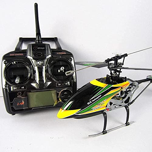 Outdoor Large RC Helicopters Kids Toy 4CH Single Blade Remote Control Helicopter with Gyro One Key Take Off/Landing RC Radio Plane for Kids and Beginners Xmas Gifts (Size : 1 Battery) (3 Battery)