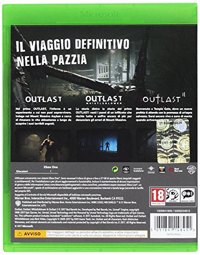Outlast Trinity - Xbox One [Importación italiana]