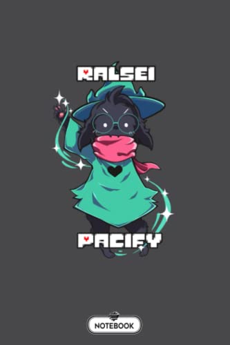 Pacify Deltarune Notebook: Lined College Ruled Paper,6x9 120 Pages,journal,matte Finish Cover,diary,planner