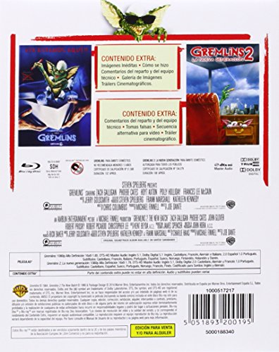 Pack Gremlins + Gremlins 2 [Blu-ray]