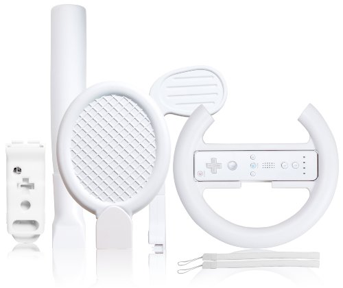 Pair & Go 7-Piece Race & Sports Kit (Wii) [Importación inglesa]