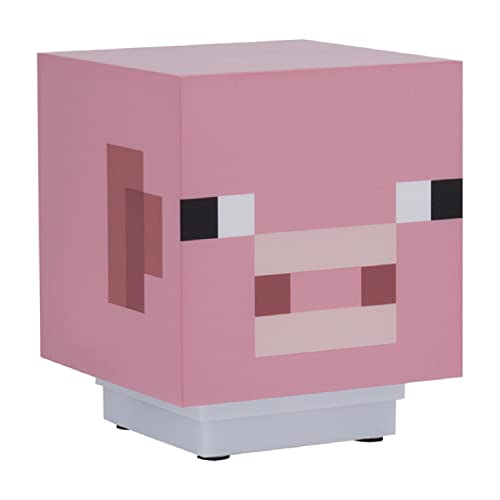 Paladone Minecraft Pig Light con sonido | Producto oficial