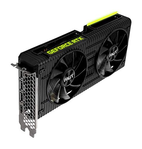 Palit RTX 3060 Ti Dual 8G GDDR6 Ray-Tracing Tarjeta Gráfica, 4864 Core, 1410 MHz GPU, 1665 MHz Boost, 3 x DisplayPort, HDMI