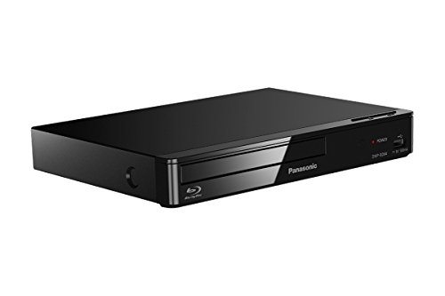 Panasonic DMP-BD84EG-K Reproductor Blu-Ray Full HD (Unidad Compacta, HDMI, Sensación Home Cinema, Internet Apps, Contenido Digital, Puerto LAN, USB, FLAC, CD, DVD, CD-R, MP4, MP3, JPEG)-Color Negro