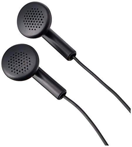 Panasonic RP-HV094, Auriculares Botón con Cable In-Ear (Headphone Sonido Estéreo para Móvil, MP3/MP4, Diseño de Ajuste Cómodo, Mini Jack 3.5mm), Con Cable, Negro