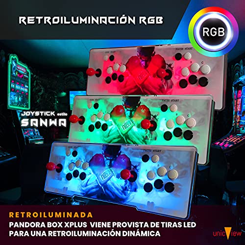 Pandora Box 10, (4260 Juegos más recordados) Ultima version 2021, Retro Consola Maquina recreativa Arcade Video, Joystick arcade, Versiones Originales Juegos retro, juegos 2D y 3D, Mame, Neogeo