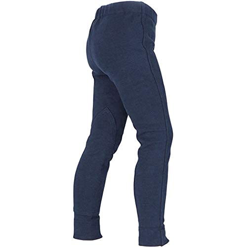 Pantalones de montar a caballo tipo Wessex de Shires para niños, color azul marino, tamaño 3-4 años