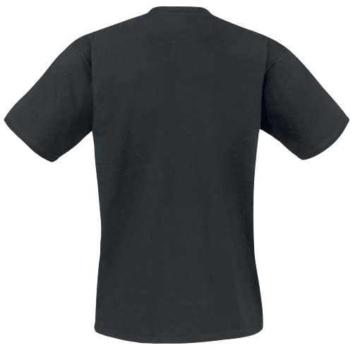 Pantera Stronger Than All Hombre Camiseta Negro XXL, 100% algodón, Regular