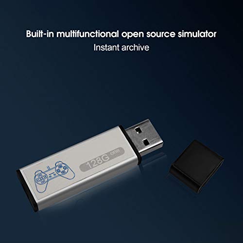 Paquete de expansión 7000 Simulador de fuente de juegos No es compatible con la descarga de juegos Material de aleación de aluminio para PS1 MINI dnGame Box