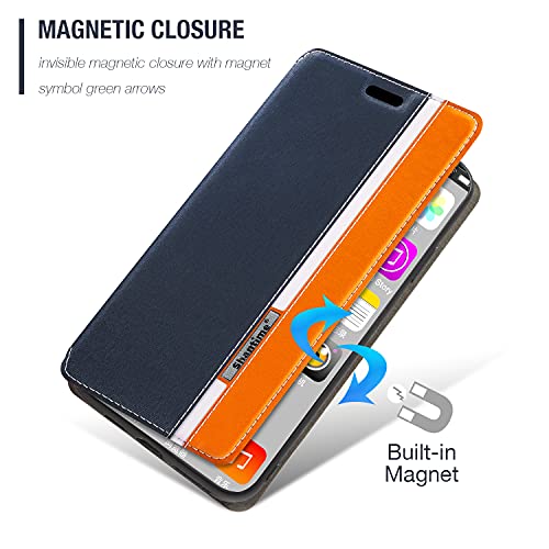 para Xiaomi Black Shark 4S Pro Caso, Moda Multicolor Cierre Magnético Cuero Flip Case Cover con Titular de la Tarjeta para Xiaomi Black Shark 4S (6.66 pulgadas)