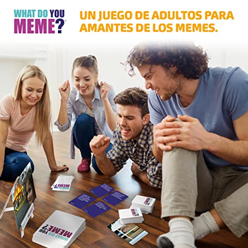 Party town What do yo Meme? Versión española actualizada 2021 - Al Loro Games, Juegos de Mesa Adultos, Regalos Originales, Juego para Fiestas y Risas, Jugar con Amigos