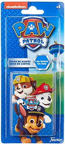 Patrulla Canina- Paw Patrol Baraja Infantil, Multicolor (Naipes Heraclio Fournier 1034794)