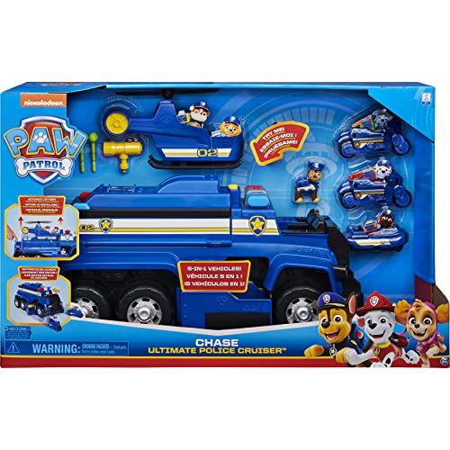 Patrulla Canina- Paw Patrol-Camião de Polícia Deluxe Juguete (Concentra 6058329)