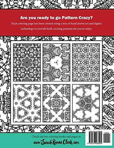 Pattern Crazy: Mechanical Mayhem - Adult Coloring Book: 45 robotic steampunk patterns for you to color: Volume 2