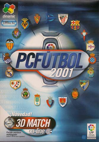 PC Fútbol 2001 en español Producto Oficial Videojuego Completo