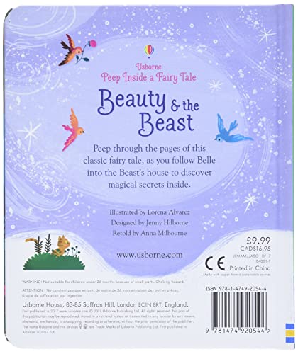 Peep Inside. A Fairy Tale. Beauty And The Beast