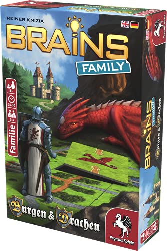 Pegasus Spiele Brains Family 51811G - Castillos y Dragones