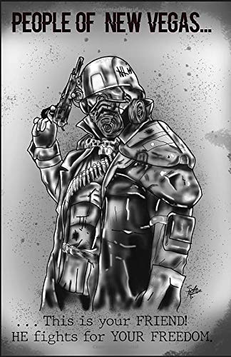 People of New Vegas... This is your FRIEND! HE fights for YOUR FREEDOM: Fallout Journal for writing - 100 pages, 5.5 x 8.5