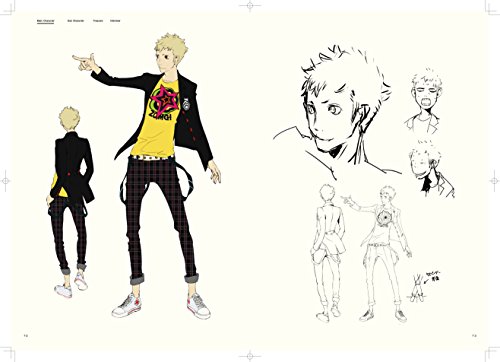 Persona 5 Official Design Works Artbook Libro de arte
