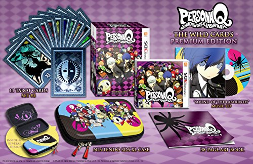 Persona Q: Shadow of the Labyrinth - The Wild Cards Premium Edition, Nintendo 3DS by Atlus