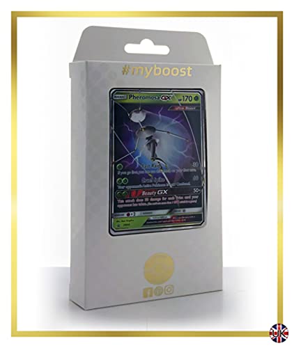 Pheromosa-GX (Cancrelove-GX) SM66 - #myboost X Sun & Moon 5 Ultra Prism - Coffret de 10 Cartes Pokémon Aglaises