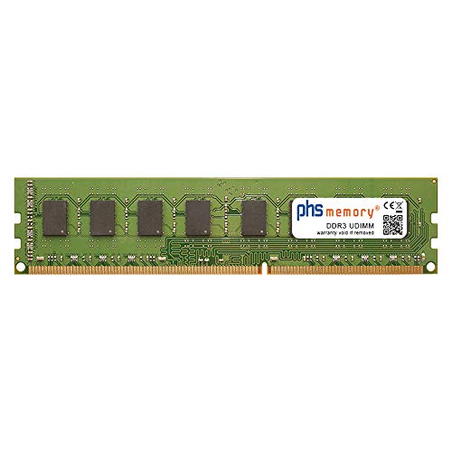 PHS-memory 4GB RAM módulo Adecuado/Adecuada para ASUS Sabertooth 990FX R2.0 DDR3 UDIMM 1600MHz PC3L-12800U