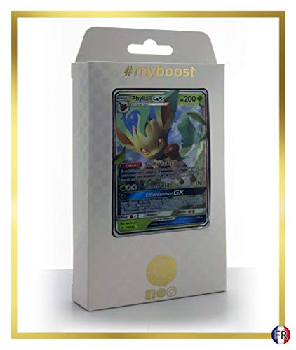 Phyllali-GX 13/156 - #myboost X Soleil & Lune 5 Ultra-Prisme - Coffret de 10 Cartes Pokémon Françaises