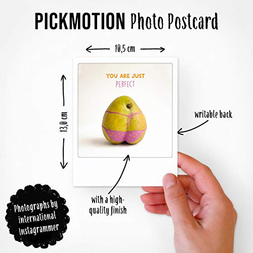 PICKMOTION Pink, Set de postales, 8 postales fotográficas - Fotos de fotógrafos de Instagram, diseñadas en Berlín, Saludos 3