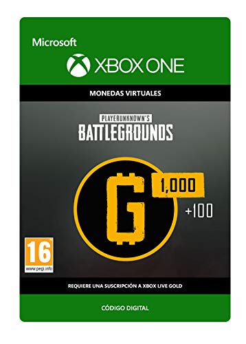 PLAYERUNKNOWN'S BATTLEGROUNDS 1,100 G-Coin 1,100 G-Coin | Xbox One - Código de descarga