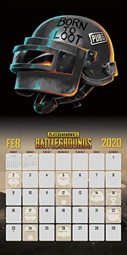 Playerunknowns Battlegrounds 2020 Calendar