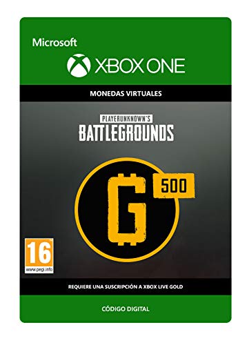 PLAYERUNKNOWN'S BATTLEGROUNDS 500 G-Coin 500 G-Coin | Xbox One - Código de descarga