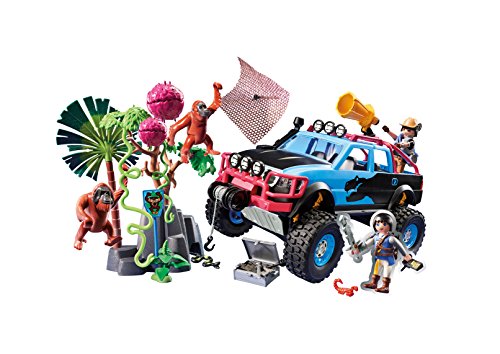 Playmobil-Monster Truck con Alex y Rock Brock Playset de figuras de juguete, multicolor, 12,5 x 38,5 x 28,4 cm 9407