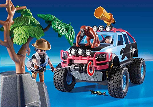 Playmobil-Monster Truck con Alex y Rock Brock Playset de figuras de juguete, multicolor, 12,5 x 38,5 x 28,4 cm 9407