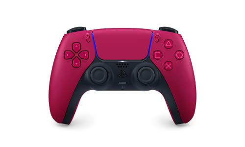 PlayStation 5 Mando inalámbrico DualSense Cosmic Red Exclusivo para PS5 + Sony Plus Suscripción 1 Mes | PS5/PS4/PS3 | Código de descarga PSN Cuenta española