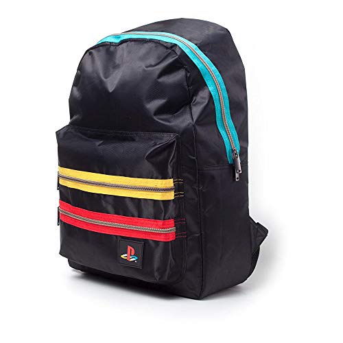 Playstation Retro Logo Backpack Mochila Tipo Casual 41 Centimeters 20 Negro (Black)