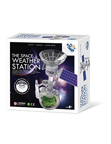 PLAYSTEM Kit de estación meteorológica, cambio climático, calentamiento global, laboratorio, juguetes STEM regalo educativo para niños y adolescentes, niñas y niños