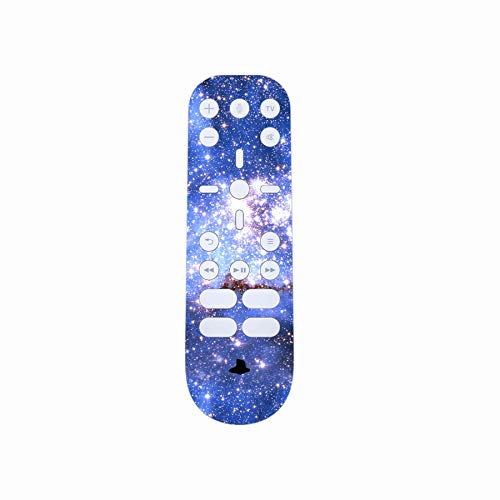 PlayVital Pegatina Completa para PS5 Edición Digital Calcomanía Vinilo para Playstation 5 Consola&Control&Estación de Recarga&Control Remoto&Audífonos Adhesivo Piel para PS5-Galaxia Azul