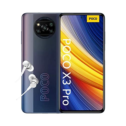 POCO X3 Pro, Smartphone 8+256 GB, 6,67” 120 Hz FHD+ DotDisplay, Snapdragon 860, cámara cuádruple de 48 MP, 5160 mAh, Negro Fantasma (versión ES/PT)