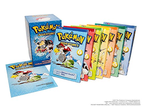 Pokémon Adventures Red & Blue Box Set: Set includes Vol. 1-7 (Pokémon Manga Box Sets)