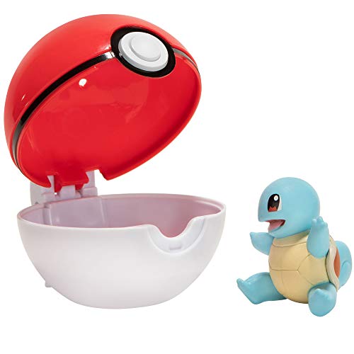 Pokémon Clip 'N' Go Bulbasaur y Poké Ball | Contiene 1 Figura de 5 cm y 1 Poké Ball | Nueva Ola 2021 | Licencia Oficial